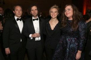 Beck Bennett, Kyle Mooney, Kate McKinnon and Aidy Bryant