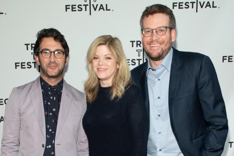 Josh Schwartz, Stephanie Savage and John Green