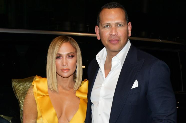 Jennifer Lopez and Alex Rodriguez