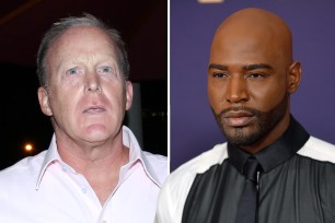 Sean Spicer and Karamo Brown