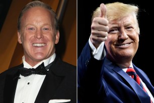 Sean Spicer; Donald Trump