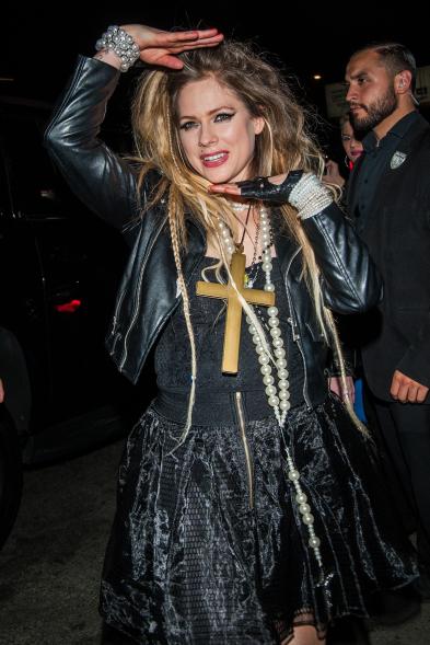 Avril Lavigne as Madonna