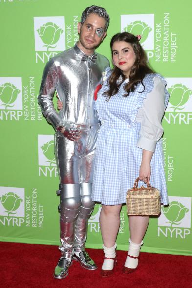 Ben Platt and Beanie Feldstein as the Tin Man and Dorothy from "The Wizard of Oz"