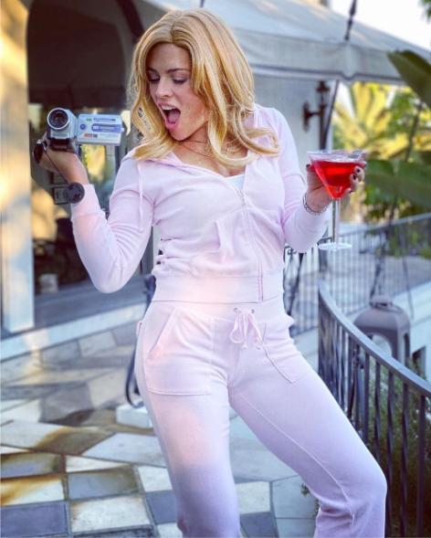 Busy Philipps as Mrs. George from "Mean Girls"