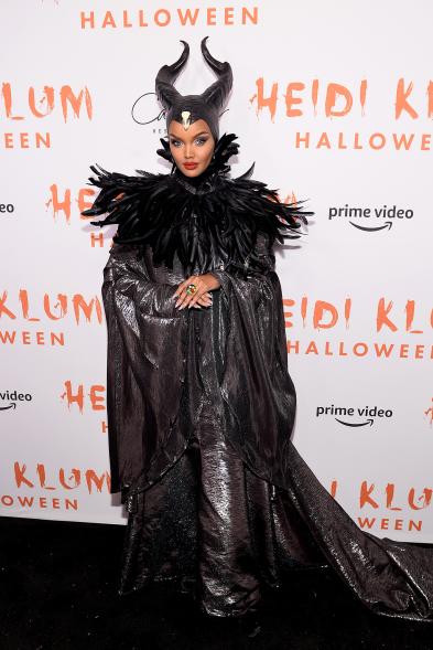 Halima Aden as Maleficent