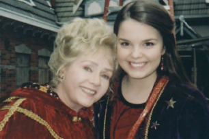 Debbie Reynolds and Kimberly J. Brown