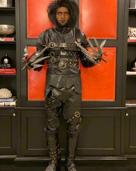 LeBron James as Edward Scissorhands