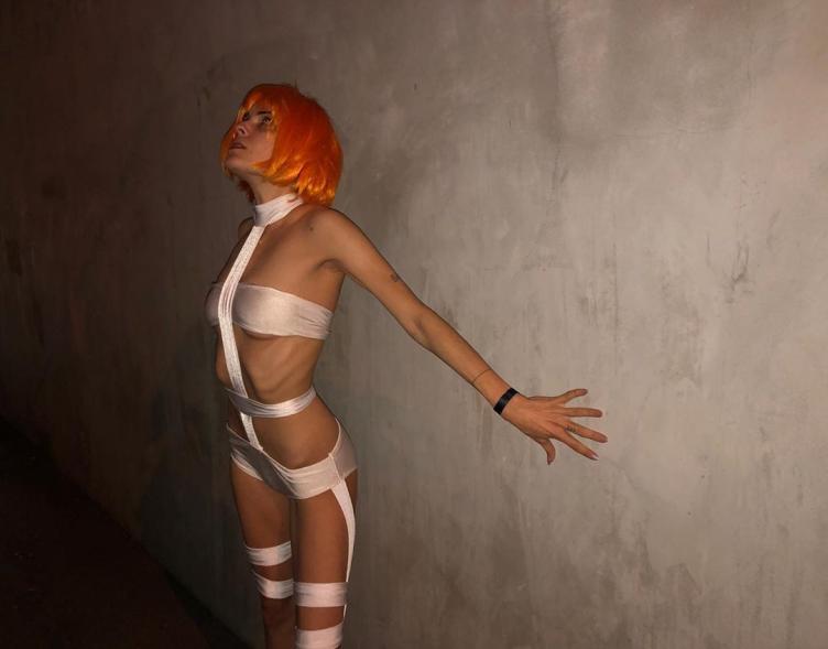 Tallulah Willis as Leeloo from "The Fifth Element"