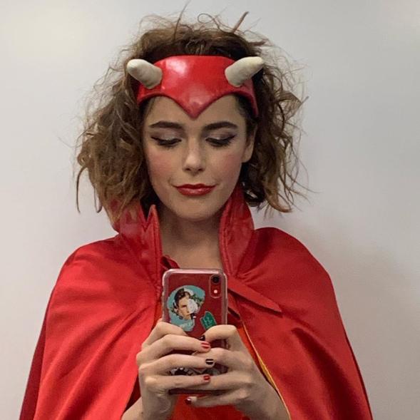 Kiernan Shipka as a devil