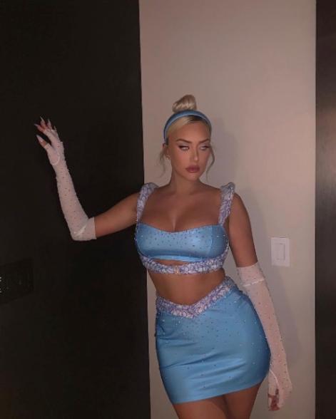 Stassie Karanikolaou as a sexy Cinderella