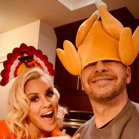 "Not sure how much I like them — but my wife is def feeling the turkey hats this year." Donnie Wahlberg wrote. Jennie McCarthy's response? "Can't wait to gobble you up."