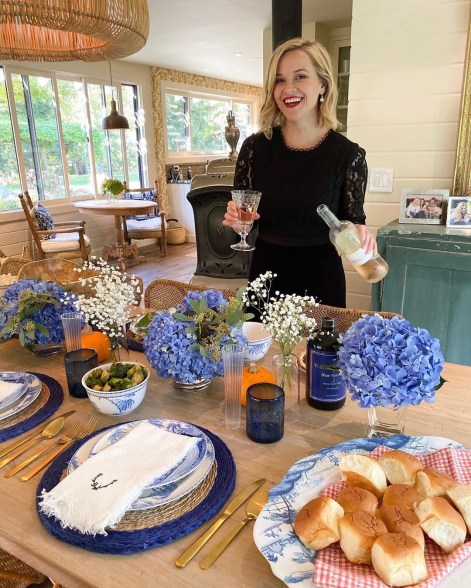 Reese Witherspoon's spread was just as picture perfect as you'd expect.