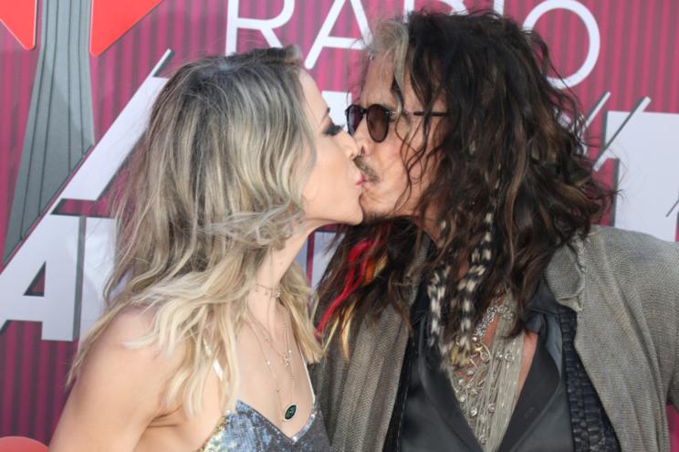 Aimee Preston and Steven Tyler