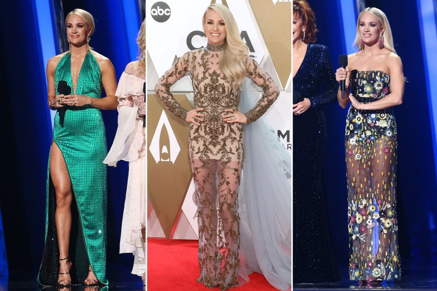 Carrie Underwood wears eight dazzling outfits at 2019 CMA Awards