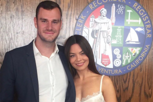 Cooper Hefner and Scarlett Byrne