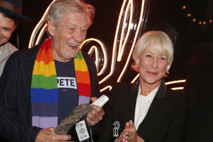 Ian McKellen and Helen Mirren