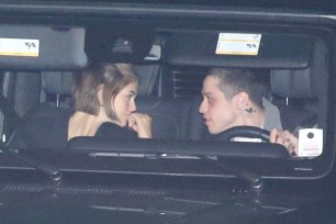 Kaia Gerber and Pete Davidson