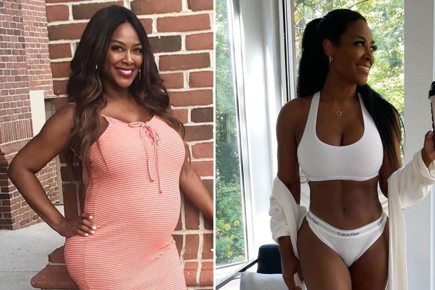 Kenya Moore is fitter than ever one year after baby