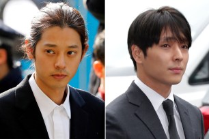 Jung Joon-Young (left) and Choi Jong-Hoon