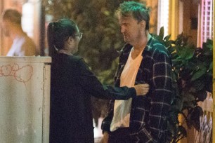 Matthew Perry spotted in Los Angeles on Sunday