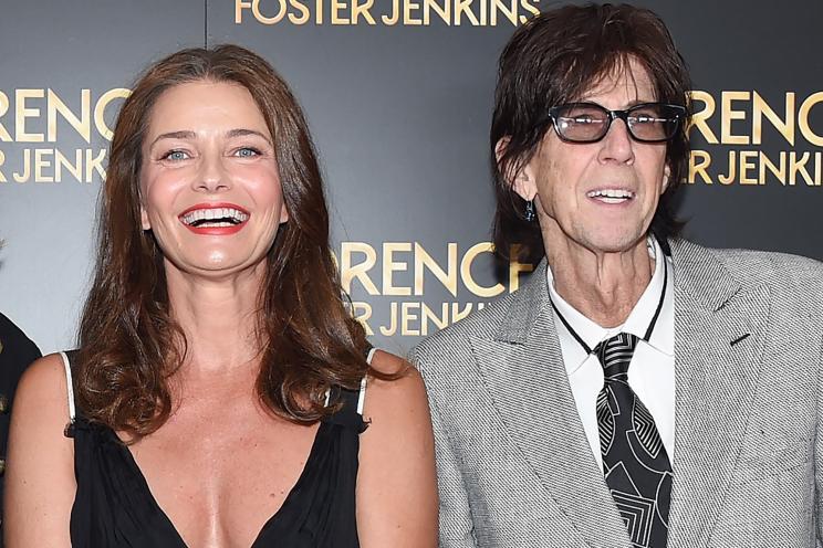 Paulina Porizkova and Rick Ocasek in 2016