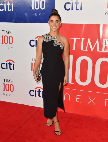 Aly Raisman in David Koma