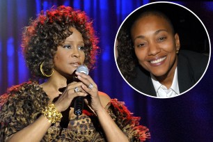 Whitney Houston and Robyn Crawford