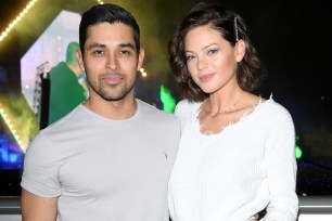 Wilmer Valderrama and Amanda Pacheco