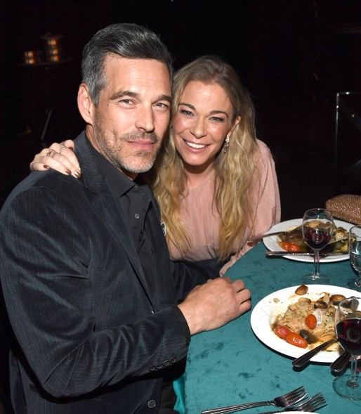 Eddie Cibrian and LeAnn Rimes attend MusiCares Person of the Year honoring Aerosmith.