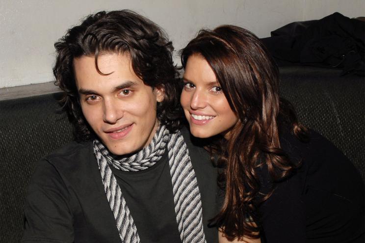 John Mayer and Jessica Simpson in 2007