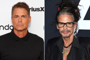 Rob Lowe and Steven Tyler