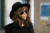 Actress Rosie Perez arrives for Harvey Weinstein's rape trial