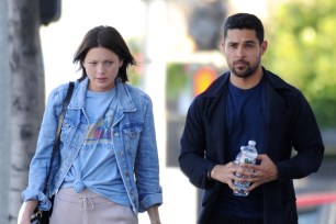 Wilmer Valderrama and Amanda Pacheco