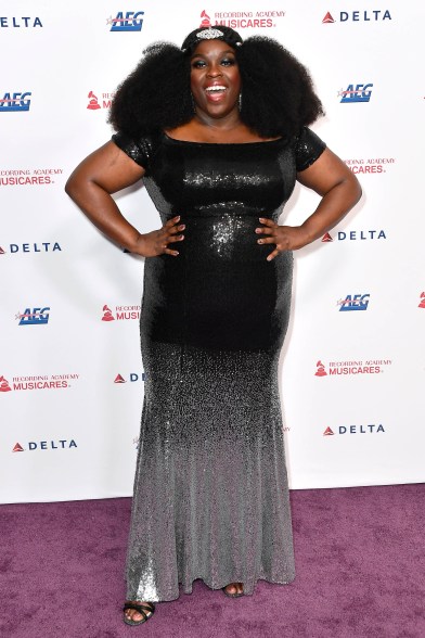 Yola attends MusiCares Person of the Year gala. Yola is up for numerous Grammys including Best New Artist, Best American Roots Performance, Best American Roots Song and Best Americana Album.