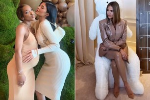 Kylie Jenner and Khloe Kardashian celebrate pregnant Malika Haqq at baby shower