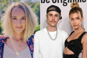 Chynna Phillips, Justin Bieber and Hailey Bieber