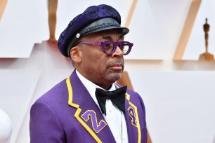 Spike Lee on the Oscars 2020 red carpet