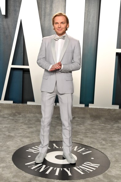 Ronan Farrow suits up for the 2020 Vanity Fair Oscar Party