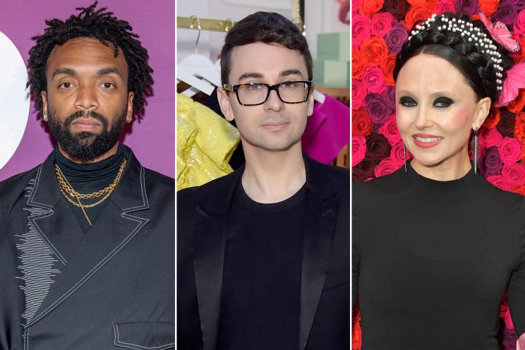 Kerby Jean-Raymond, Christian Siriano and Stacey Bendet