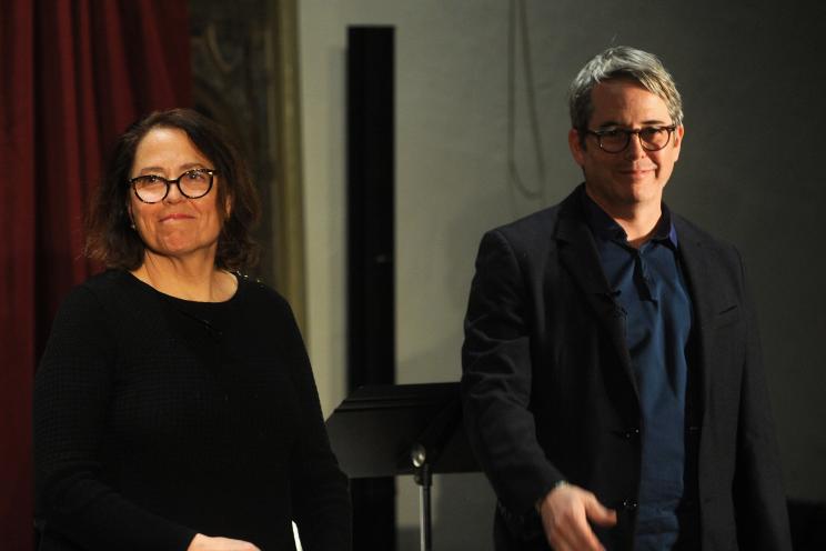 Janet Broderick and Matthew Broderick