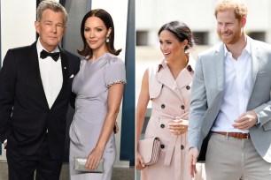 David Foster and Katharine McPhee, Meghan Markle and Prince Harry