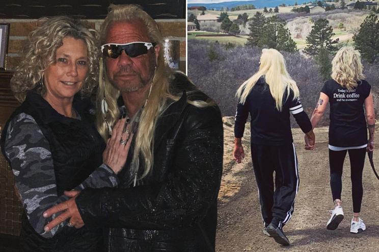 Francie Frane and Dog the Bounty Hunter