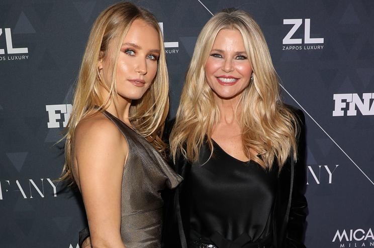 Sailor Brinkley-Cook and mom Christie Brinkley