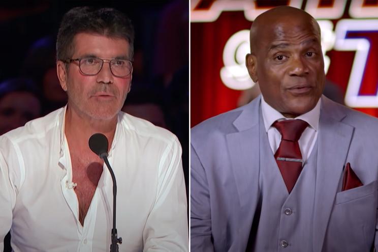 Simon Cowell and Archie Williams