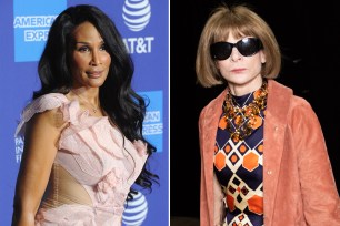 Beverly Johnson and Anna Wintour