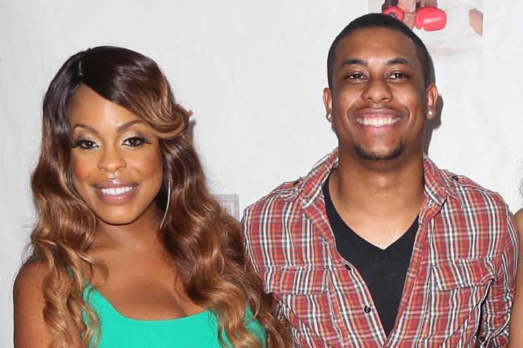 Niecy Nash, and son Dominic Nash