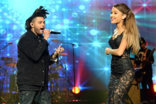 The Weeknd and Ariana Grande