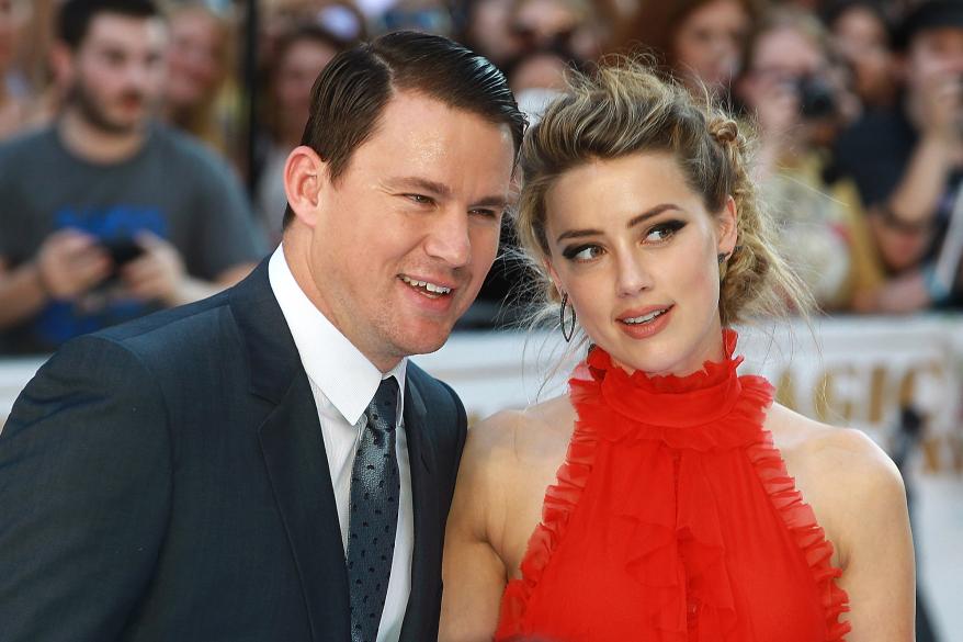 Channing Tatum and Amber Heard