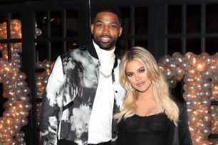 Tristan Thompson and Khloé Kardashian