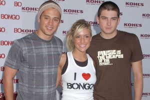 Colletti and Cavallari with "Laguna Beach" co-star Talan Torriero in 2006